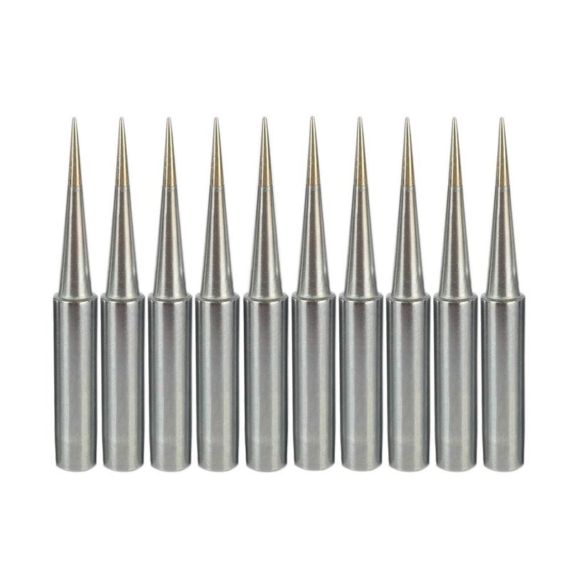SolderFun 10X 900M-T Soldering iron tips For HAKKO 936,937,907 Atten, Quick, Aoyue, Yihua,Vastar,Sywon,Tabiger,SOAIY and X-Tronic soldering station (10 PCS 900M-T-LB) - Image 1